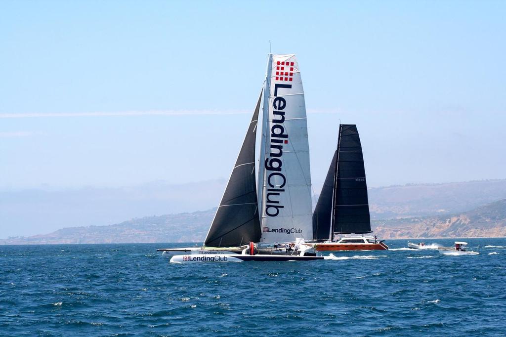 Tritium Racing sets sail on world-record breaking attempt in Transpac 2013 © Cameron Andrews